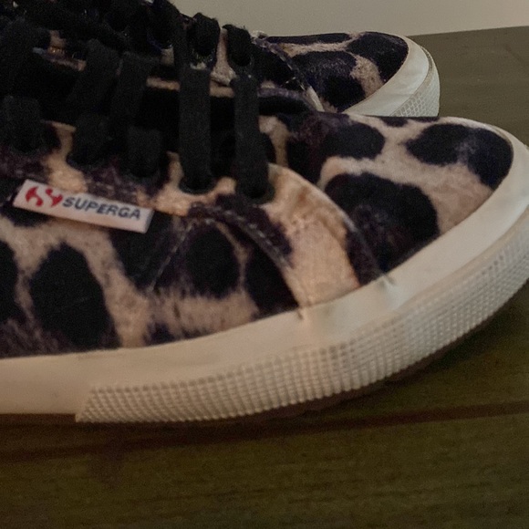 Superga leopard print sneakers. - Picture 8 of 9